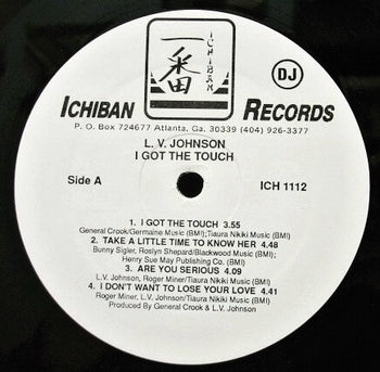 I Got The Touch - Johnson, L. V.