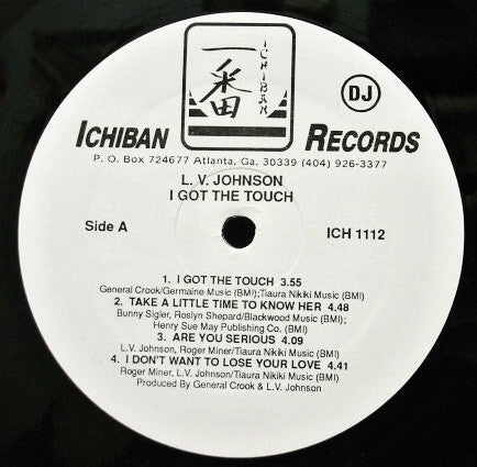 I Got The Touch - Johnson, L. V.