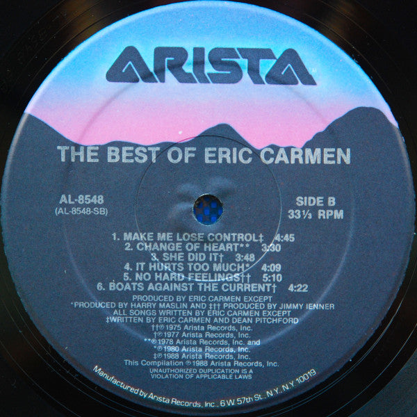 The Best Of Eric Carmen - Carmen, Eric