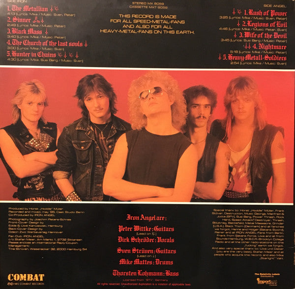Hellish Crossfire - Iron Angel