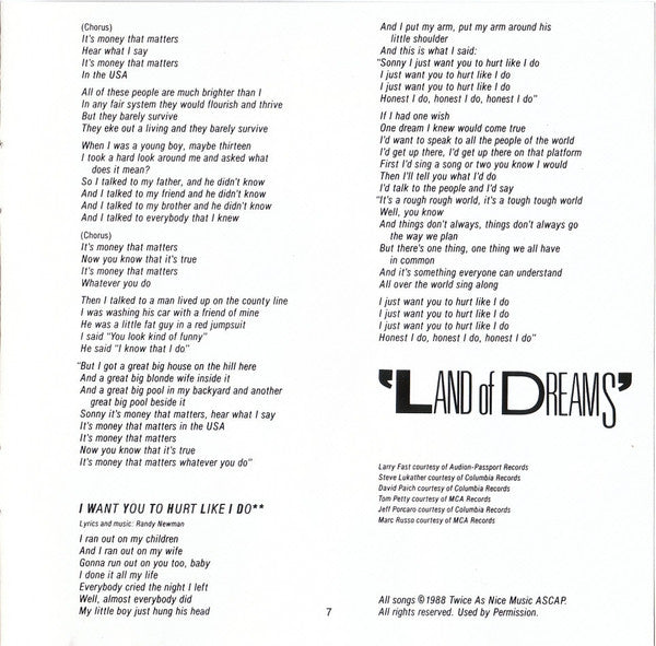 Land Of Dreams - Newman, Randy