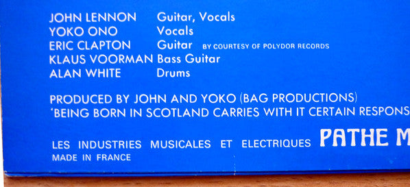 Live Peace In Toronto 1969 - Lennon, John / Plastic Ono Band