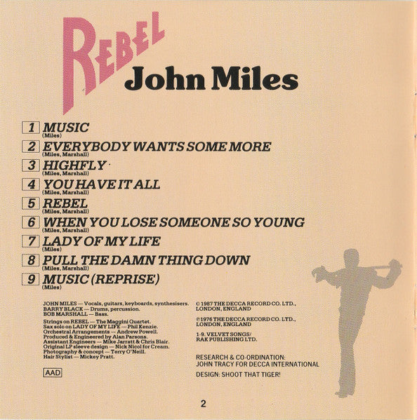 Rebel - Miles, John