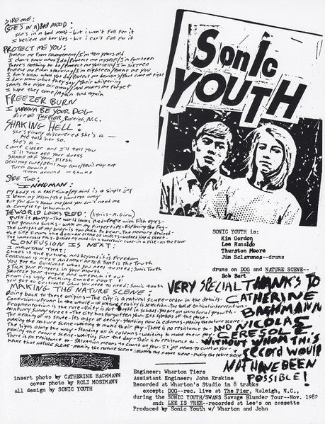 Confusion Is Sex - Sonic Youth