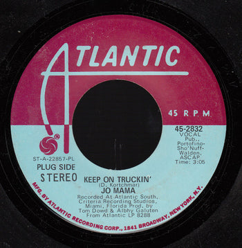 Keep On Truckin’ - Jo Mama