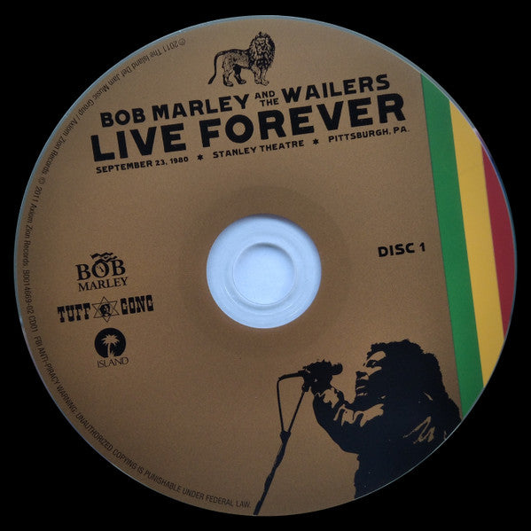 Live Forever (The Stanley Theatre, Pittsburgh, PA, - Marley, Bob & The Wailers