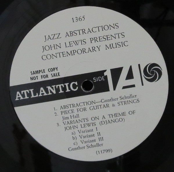Jazz Abstractions - Lewis, John