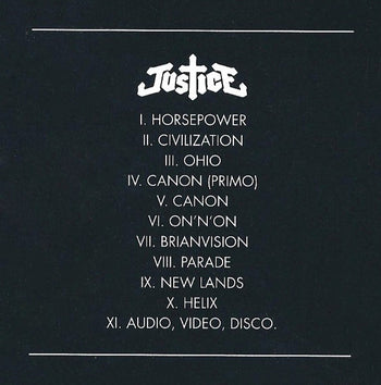 Audio, Video, Disco - Justice