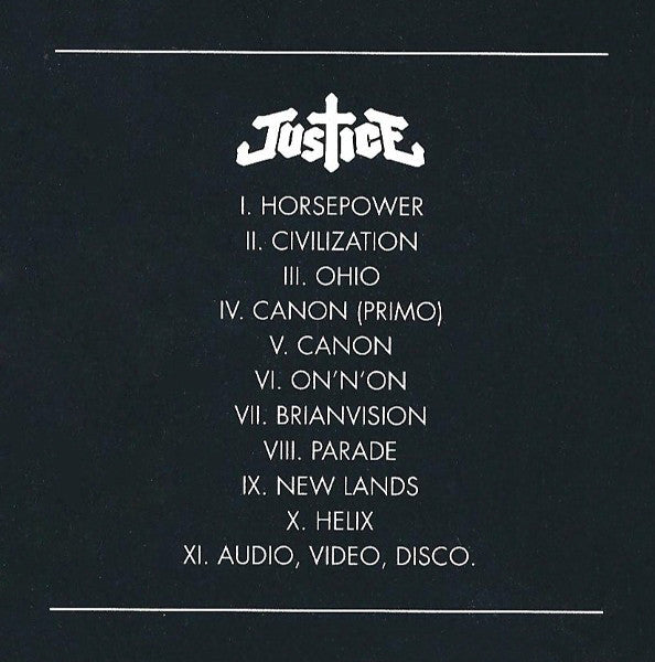 Audio, Video, Disco - Justice