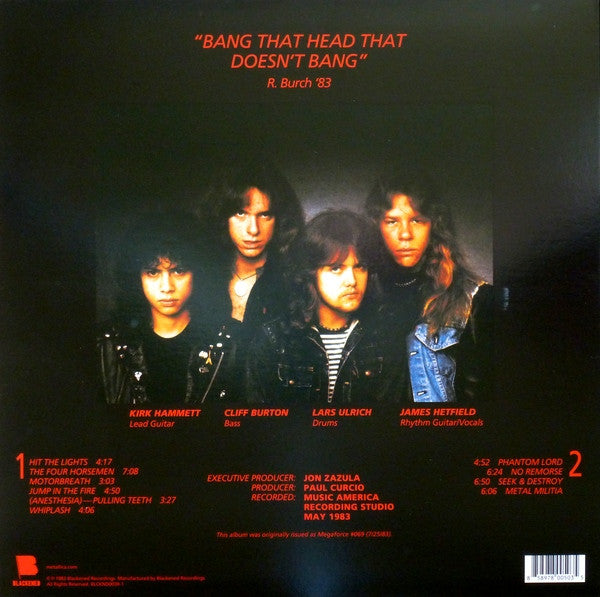 Kill Em All - Metallica