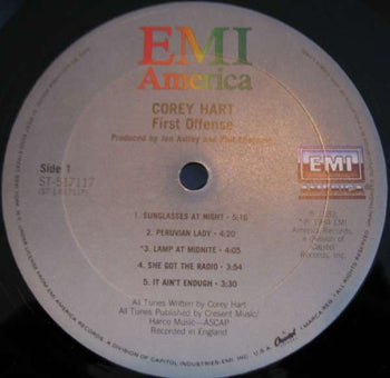 First Offense - Hart, Corey