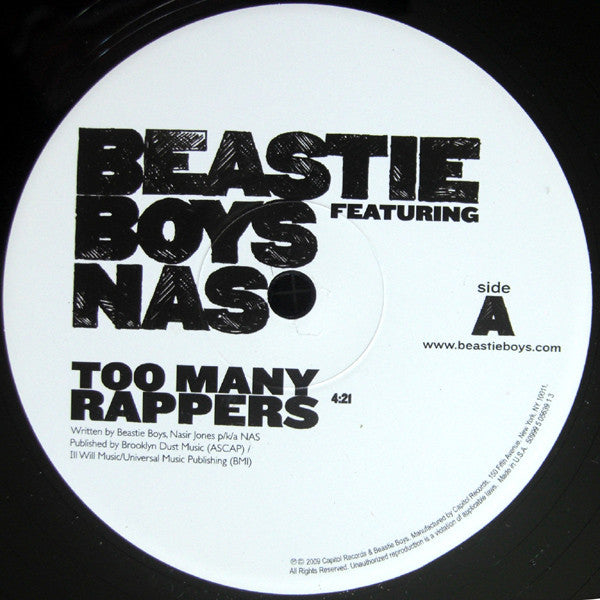 Too Many Rappers - Beastie Boys Ft. Nas