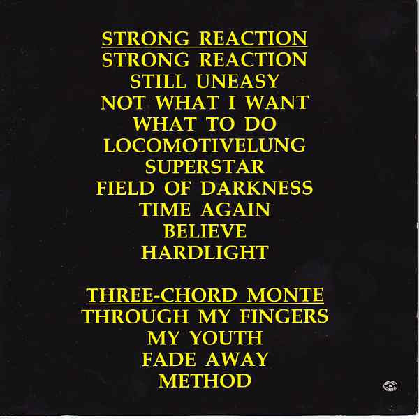 Strong Reaction - Pegboy