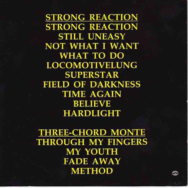 Strong Reaction - Pegboy