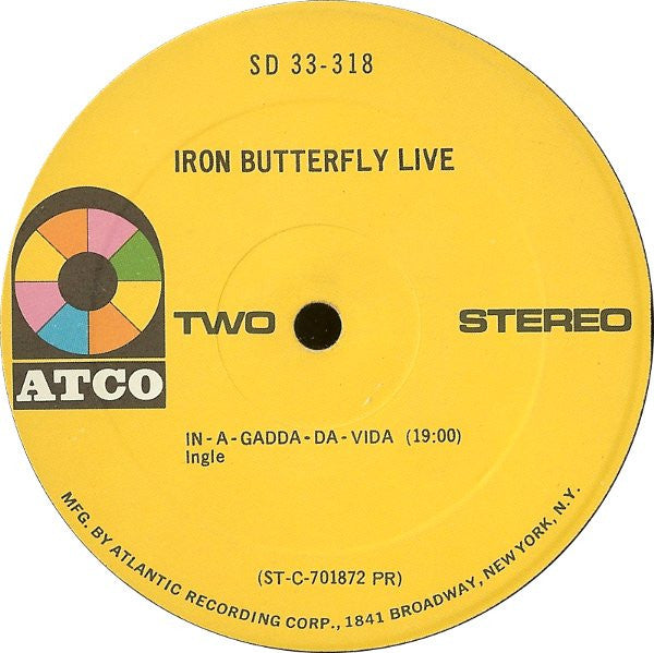 Live - Iron Butterfly