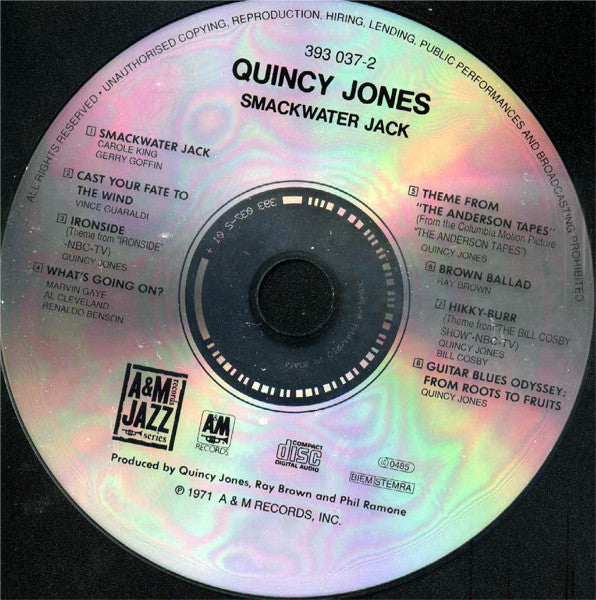 Smackwater Jack - Jones, Quincy