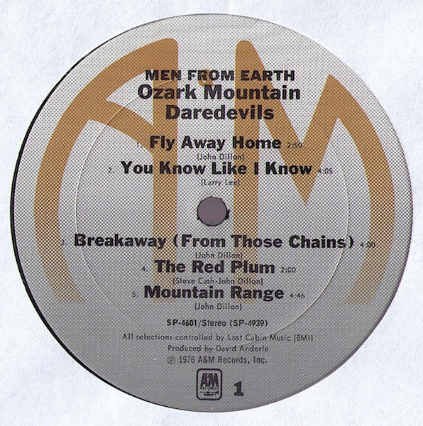 Men From Earth - Ozark Mountain Daredevils