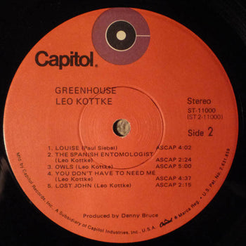 Greenhouse - Kottke, Leo