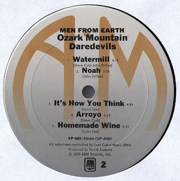 Men From Earth - Ozark Mountain Daredevils