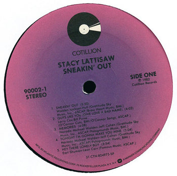 Sneakin' Out - Lattisaw, Stacy