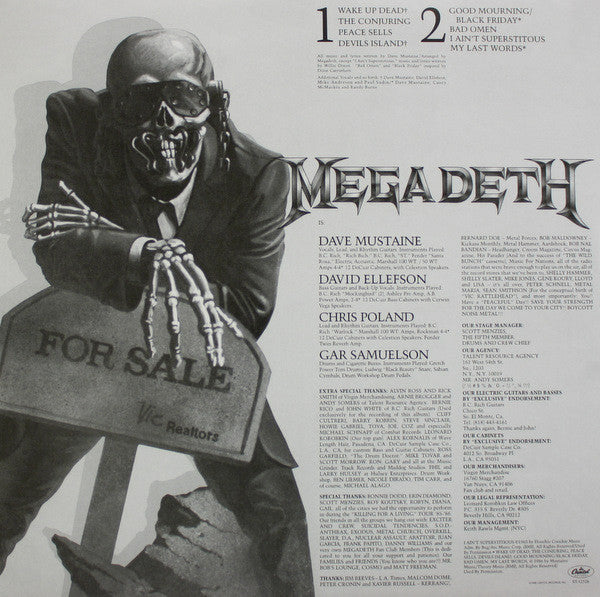 Peace Sells... But Who's Buying? - Megadeth