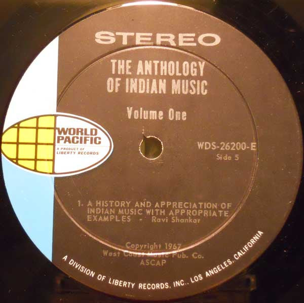 The Anthology Of Indian Music Volume One - Various