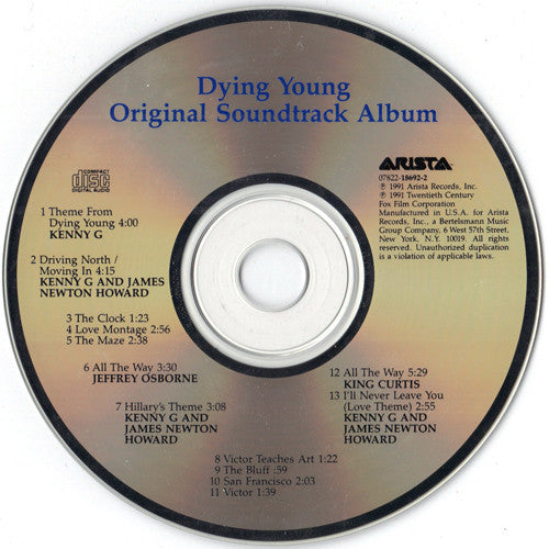 Dying Young (Original Soundtrack Album) - Newton Howard, James