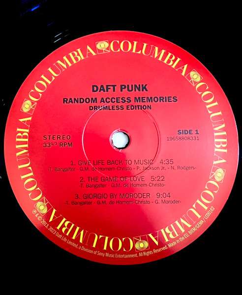 Random Access Memories: Drumless Edition [2LP] - Daft Punk