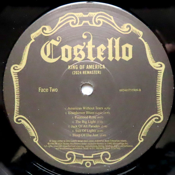 King Of America - Costello, Elvis