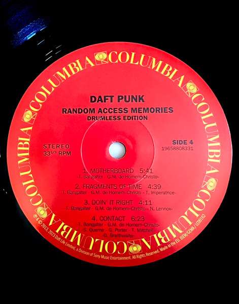 Random Access Memories: Drumless Edition [2LP] - Daft Punk