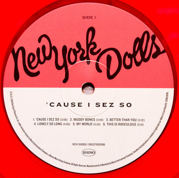 Cuz I Sez So  - New York Dolls