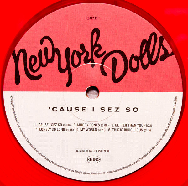 Cuz I Sez So  - New York Dolls