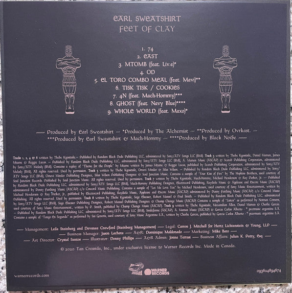 Feet of Clay (5th Anniversary Edition) - Earl Sweatshirt