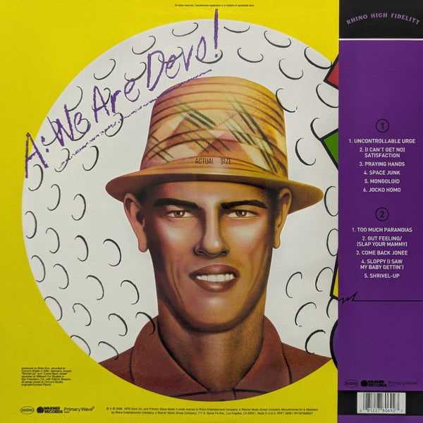 Q: Are We Not Men? A: We Are Devo! - Devo