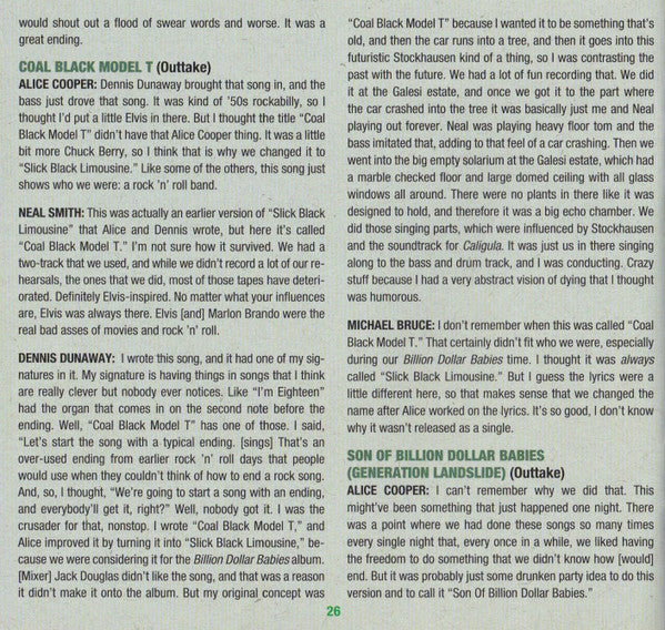 Billion Dollar Babies - Cooper, Alice