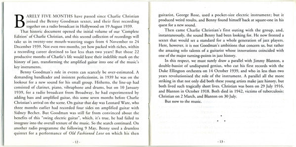 Volume 2 - 1939 - Complete Edition - Christian, Charlie