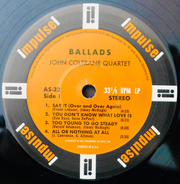 Ballads - Coltrane, John