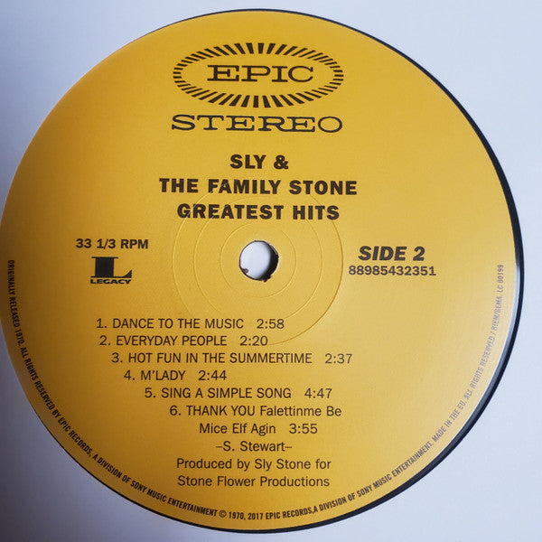 Greatest Hits - Sly & The Family Stone