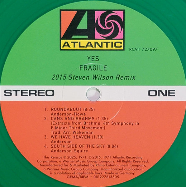 Fragile (Steven Wilson Remix) - Yes