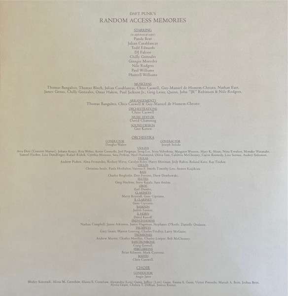 Random Access Memories: Drumless Edition [2LP] - Daft Punk