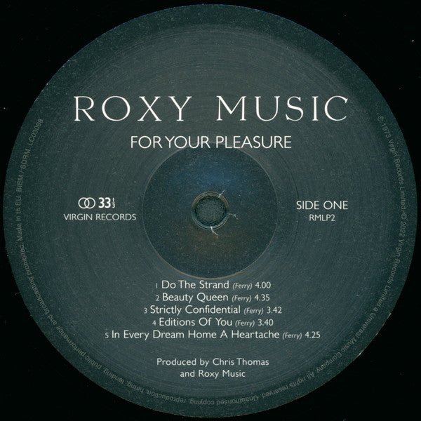 For Your Pleasure - Roxy Music