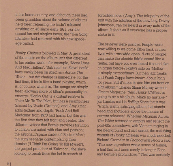 Honky Chateau (50th Anniversary) - John, Elton