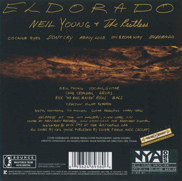 Official Release Series Discs 13, 14, 20 & 21 - Young, Neil