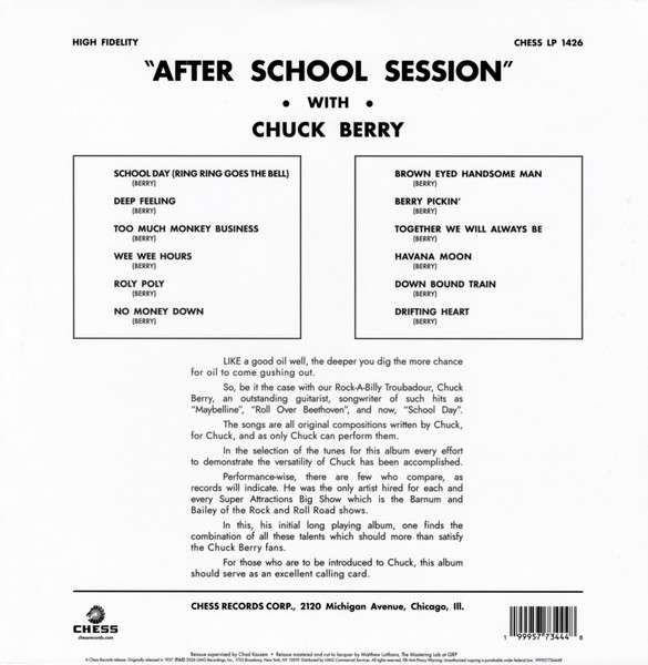 After School Session (Chess Acoustic Sounds Series - Chuck Berry [LP]