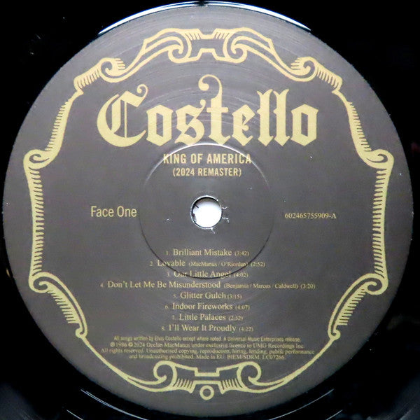 King Of America - Costello, Elvis