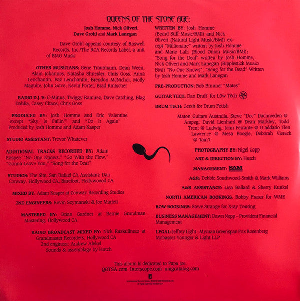 Songs For The Deaf - Queens Of The Stone Age
