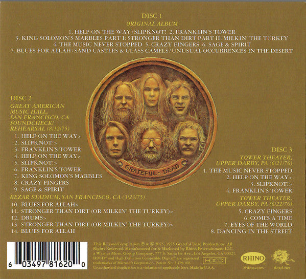 Blues For Allah - Grateful Dead