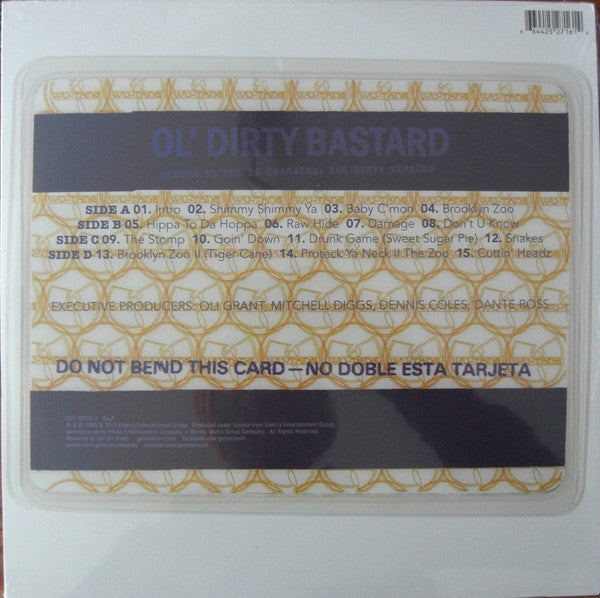 Return To The 36 Chambers: The Dirty Version - Ol' Dirty Bastard