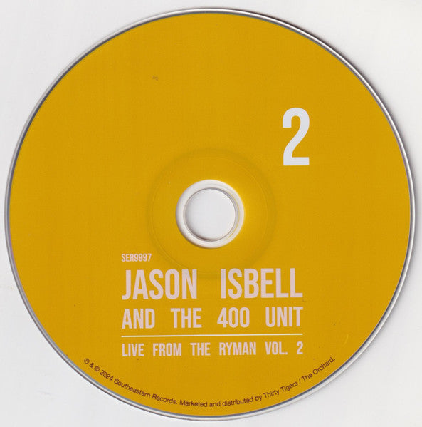 Live From The Ryman 2 - Isbell, Jason and the 400 Unit