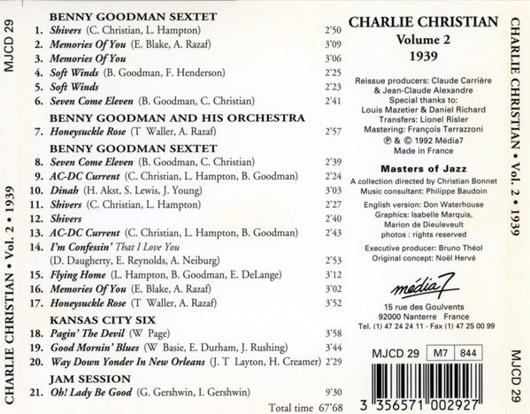 Volume 2 - 1939 - Complete Edition - Christian, Charlie